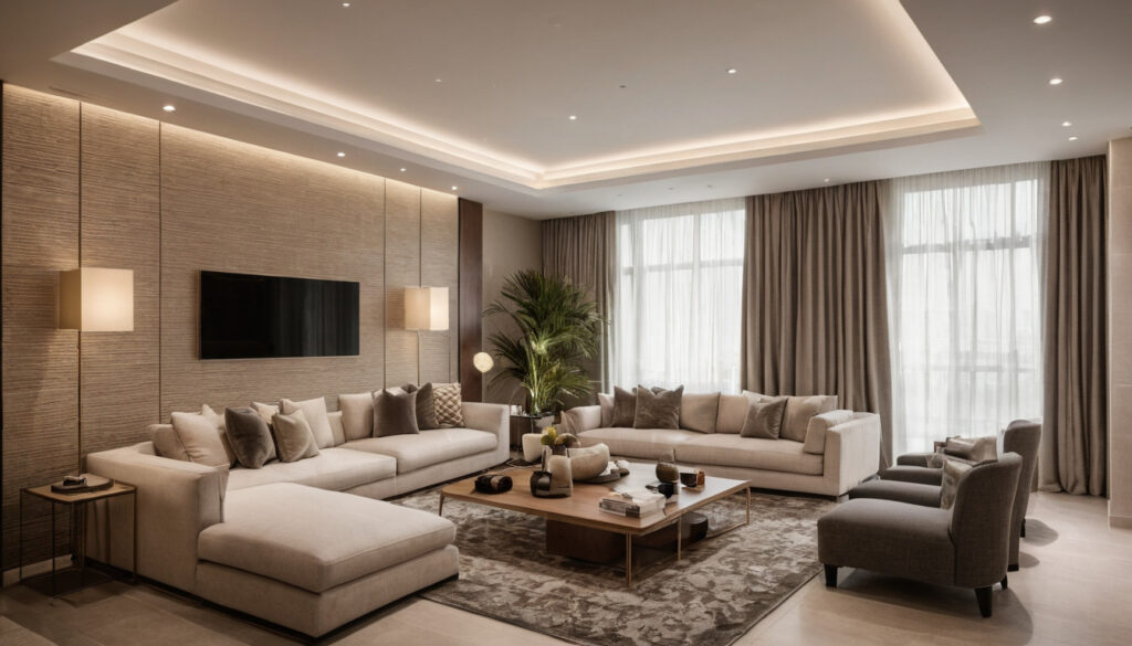 Luxury interior image showing Dubai interior design proposals should be compared stage by stage, not by headline scope