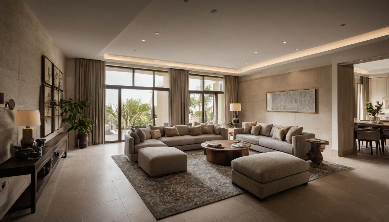A realistic Dubai villa renovation cost starts with scope, not a universal square-foot rate shown in a luxury residential interior