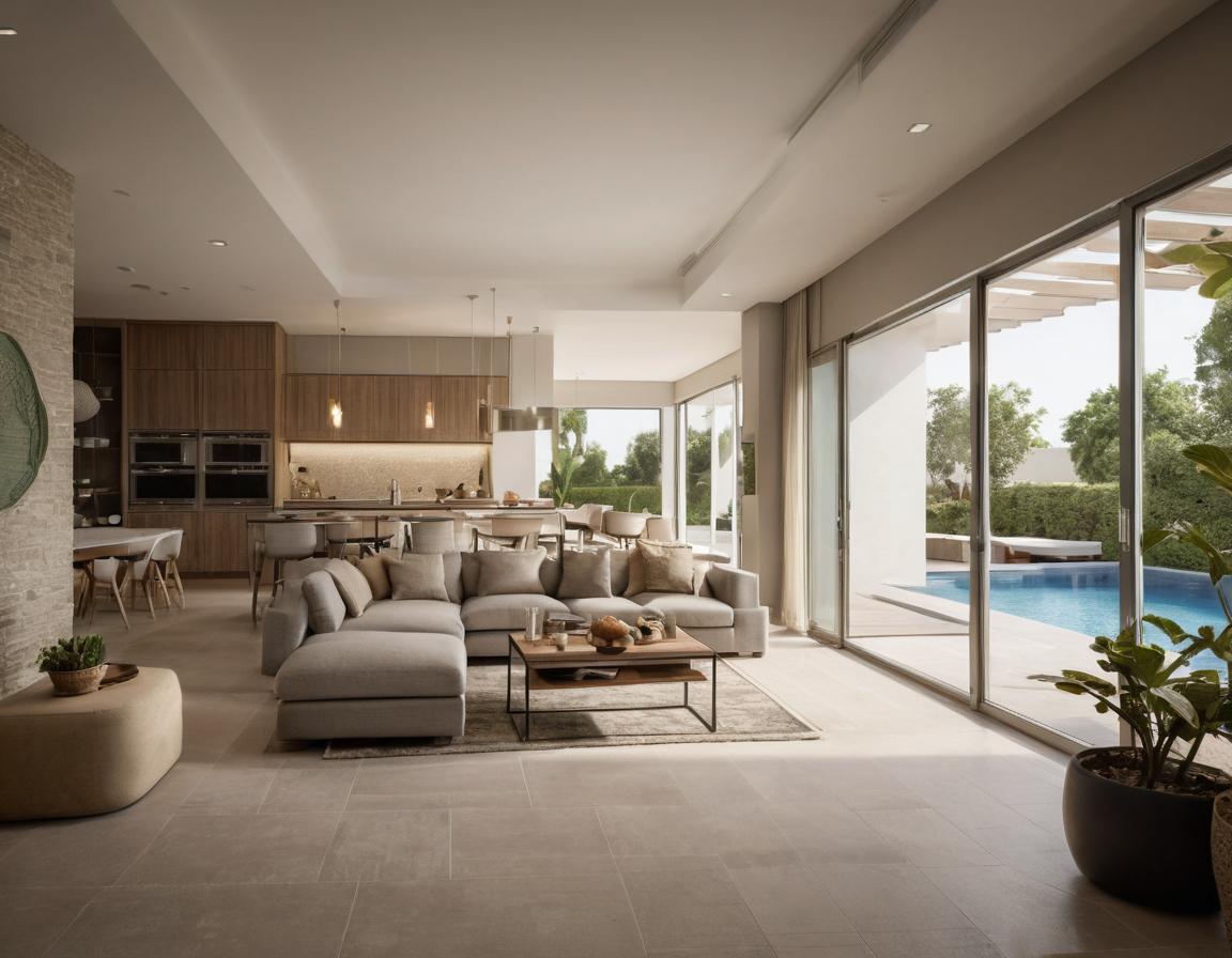 A worked Dubai villa renovation budget should reconcile every movement from allowance to final forecast shown in a luxury residential interior